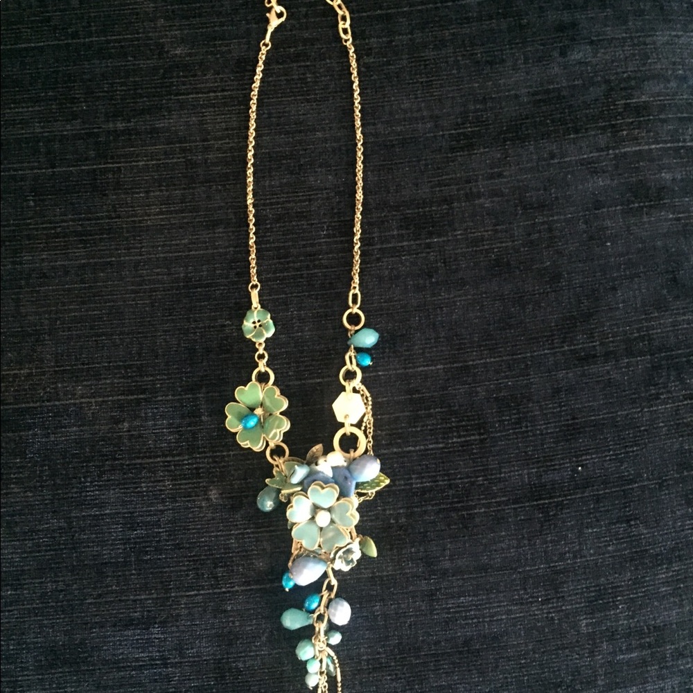 Statement Flower Necklace - image 7